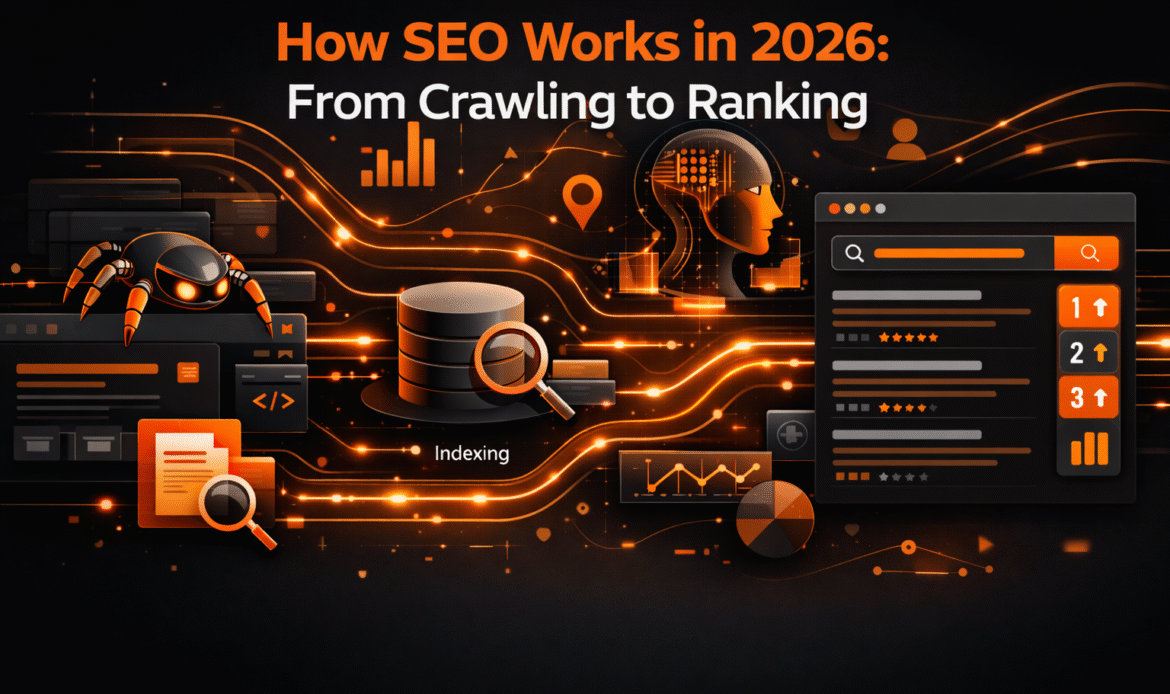 How SEO Works in 2026 From Crawling to Ranking